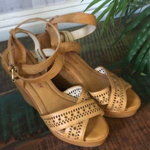 Pink &Pepper Wedge Heels